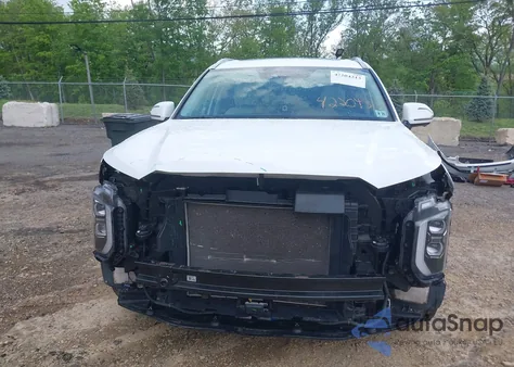 2021 Hyundai Palisade Calligraphy z USA, uszkodzony, nr VIN KM8R7DHEXMU183458